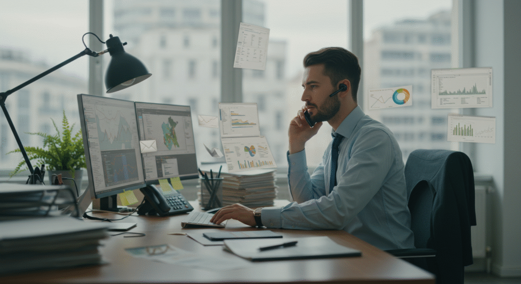 excesso de multitarefas