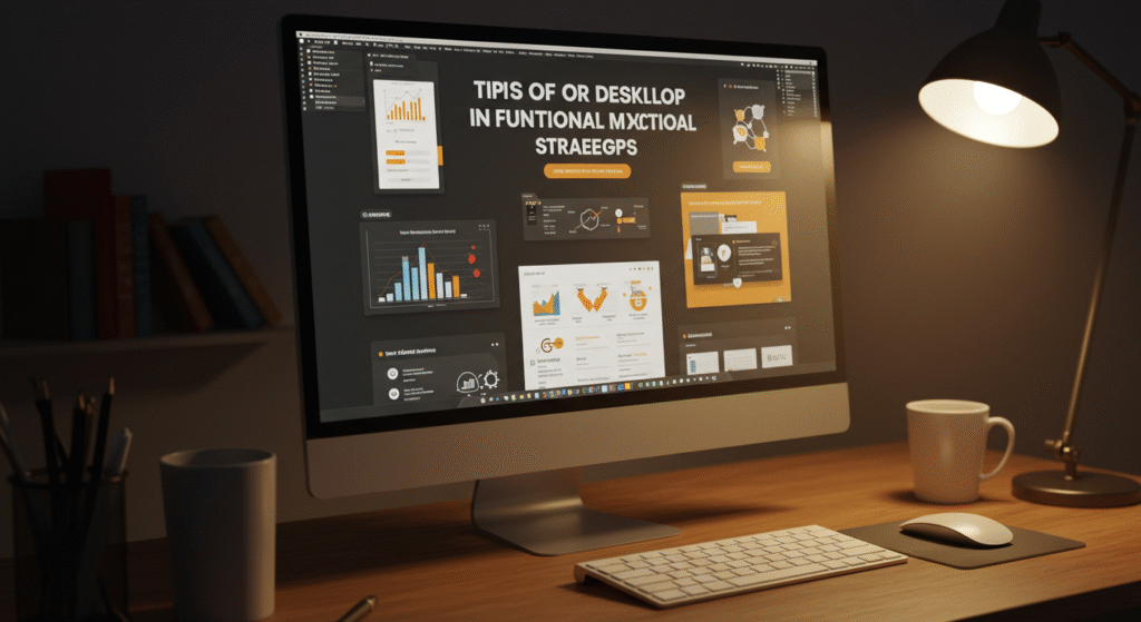 Dicas para organizar seu desktop de forma funcional e aumentar sua produtividade 